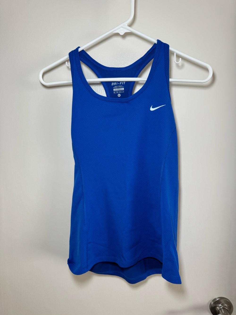 Nike Women’s Royal Blue Dri-FIT Racerback Tank